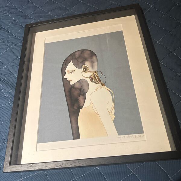 中村明日美子 直筆サイン入り 複製原画 版画 ジークレー 原画展【卒業式】