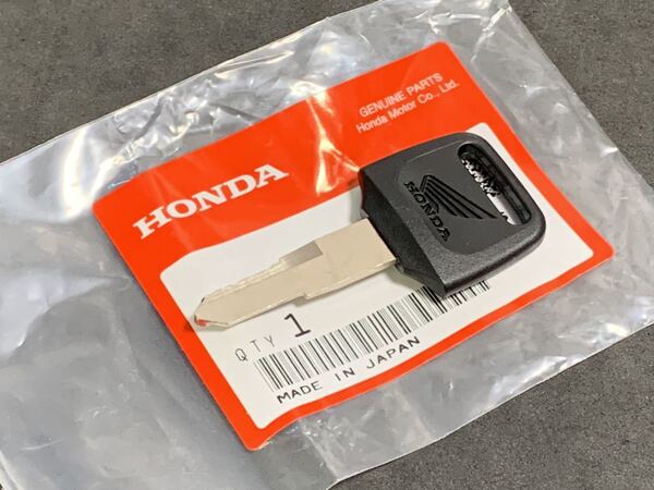 CBR600F ブランクキー 新品即決 左溝 ホンダ純正 HRC CB1100F CBR1000F CBR900RR PC800 NT650 CBR1100XX ST1100 スペアキー