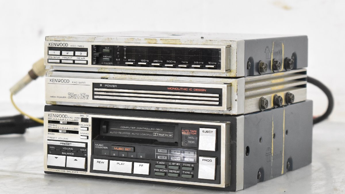 カーオーディオ KENWOOD KGC-737 KXC-757 Autoradio Vintage KENWOOD KXC-757 KGC-737 - Équipement auto