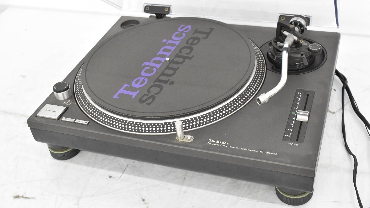 ✨️美品✨️ テクニクス SL-1200MK3 ターンテーブル カートリッジ付 Yahoo!オークション -「technics sl-1200mk3」(ターンテーブル