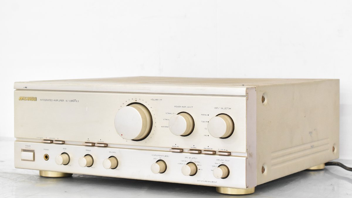 Sansui AU-α607 プリメインアンプ サンスイ ジャンク品 Yahoo!オークション -「sansui au-α607」の落札相場・落札価格
