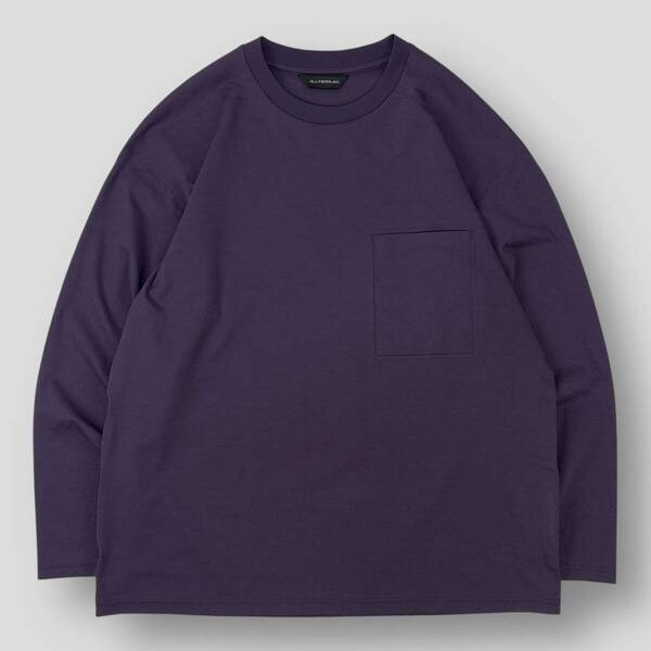 極美品 DESCENTE ALLTERRAIN デサント オルテライン 24AW SEAMLESS L/S T-SHIRT シームレスロングスリーブTシャツ DU4FLTA1M L SSM5727