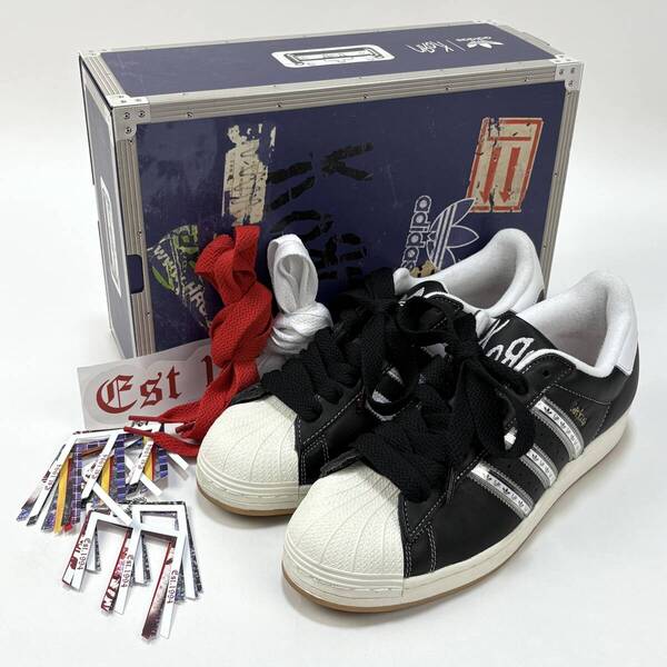 美品 adidas Originals x Korn / アディダスオリジナルス x コーン SUPERSTAR KORN / スーパースター IH1313 28.5cm スニーカー SSM5359