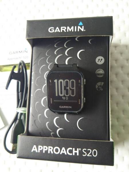★送料無料(GARMIN APPROACH)軽量腕用 ガーミン アプローチ S20 GPSナビ