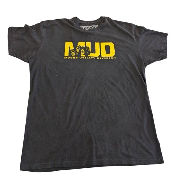 2XL MOOSE UTILITYDIVISION Tシャツ ビッグサイズ 半袖 トップス ユニセックス メンズ USA古着 デザインロゴ 表面ロゴ