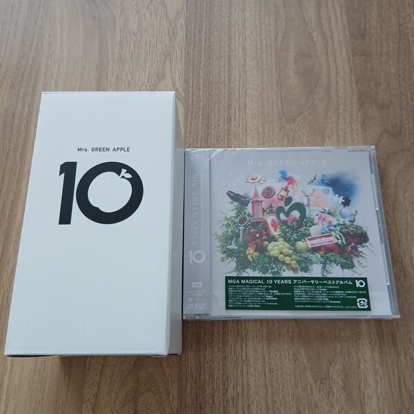 Mrs. GREEN APPLE ベストアルバム MGA MAGICAL 10 YEARS 通常盤 タンブラー付き