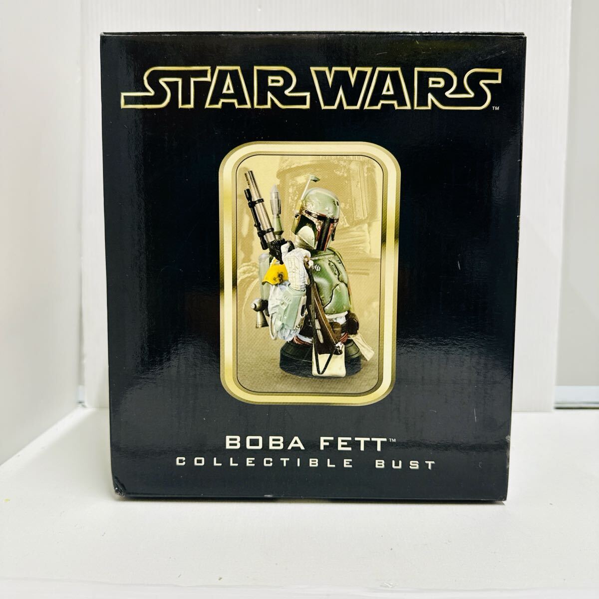 STAR WARS ボバ・フェット ミニバスト ジェントルジャイアント社製 Yahoo!オークション -「ジェントルジャイアント ボバ フェット