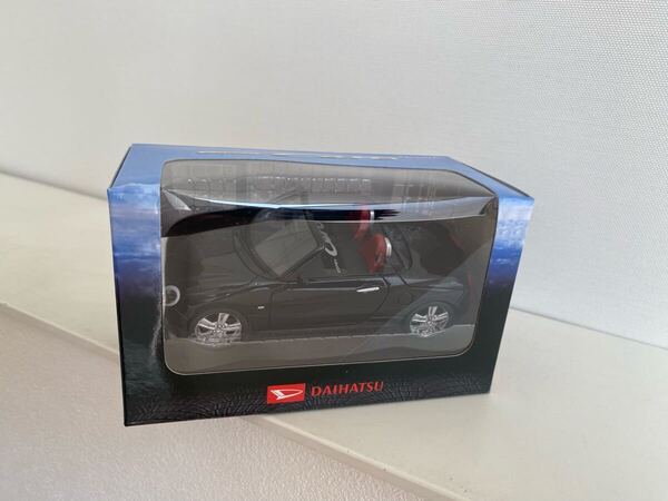 ★送料込み★ダイハツ コペン セロ COPEN Cero ディーラー 非売品 プルバックカー ミニカー X07 ブラックマイカメタリック カラーサンプル