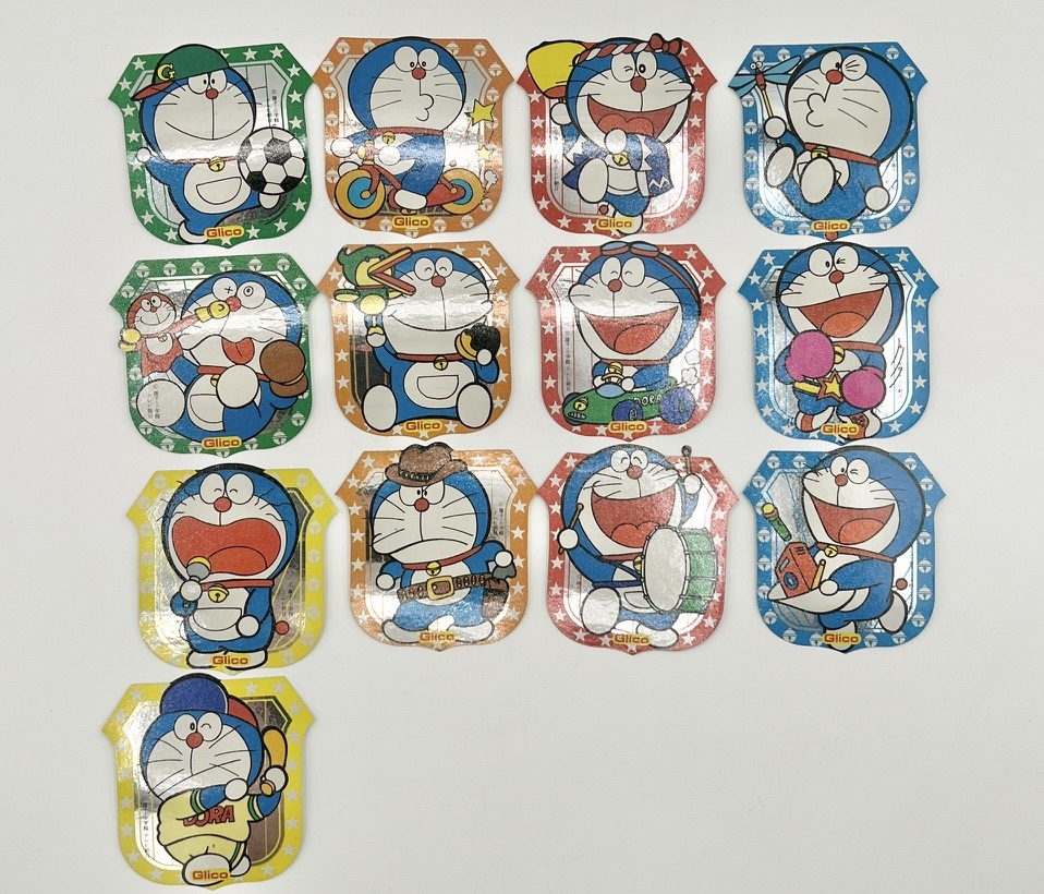 グリコ おまけ 昭和レトロ 食玩 懐かしい ドラえもん Yahoo!オークション -「グリコ おまけ ドラえもん」(グリコ) (食