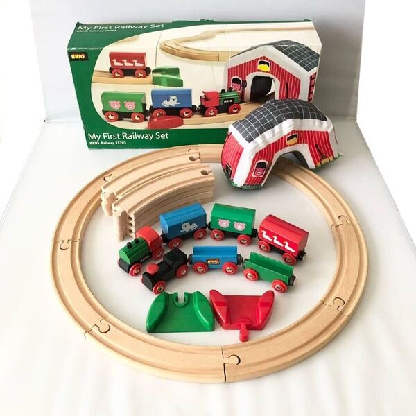 マイファーストレールセット★ブリオ・BRIO★木製レール・まとめ売り