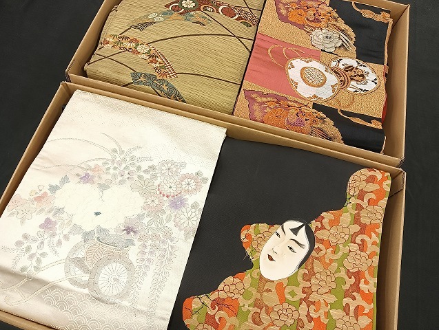 般若　おたふく　能面　帯　新品未使用　自宅保管　半幅帯 般若 おたふく 能面 帯 新品未使用 自宅保管 半幅帯 2025年最新