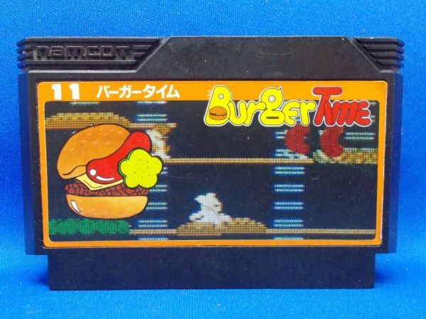 ファミリーコンピュータ - ●RARA●動作確認済● バーガータイム ファミコン ソフト FC 楽天市場】【中古】バーガータイムファミコンソフト【レトロ