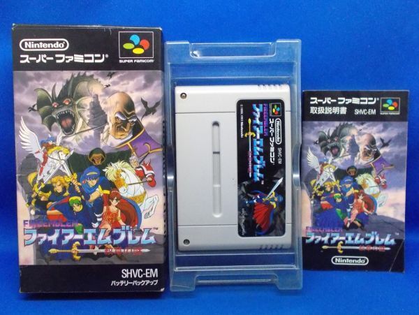 動作確認済 SFC ファイアーエムブレム 紋章の謎 任天堂 1994年 スーパーファミコン レトロゲーム Fire Emblem: Mystery of the Emblem
