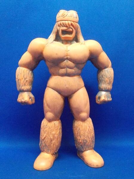 ジェロニモ グレートマッスル BANDAI 1984年 キン肉マン消しゴム キン消し デカ消し フィギュア ゆでたまご 昭和レトロ 当時物 現状品