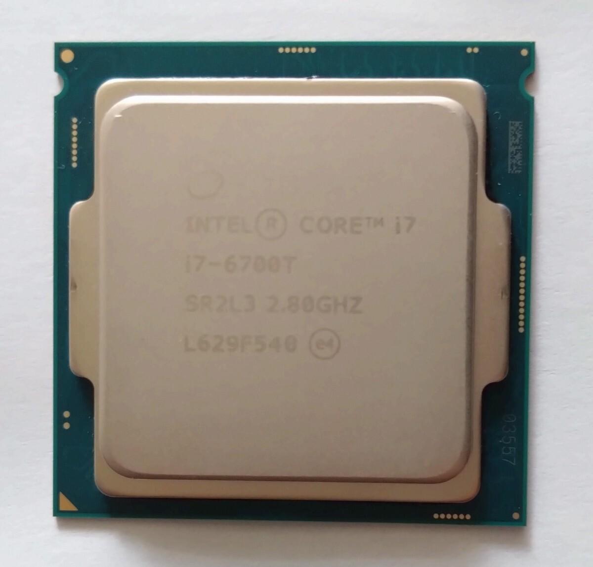 動作確認済みIntel Core i7 6700 中古 動作確認済み Intel Core i7 6700 3 40Ghz SR2L2｜Yahoo!フリマ