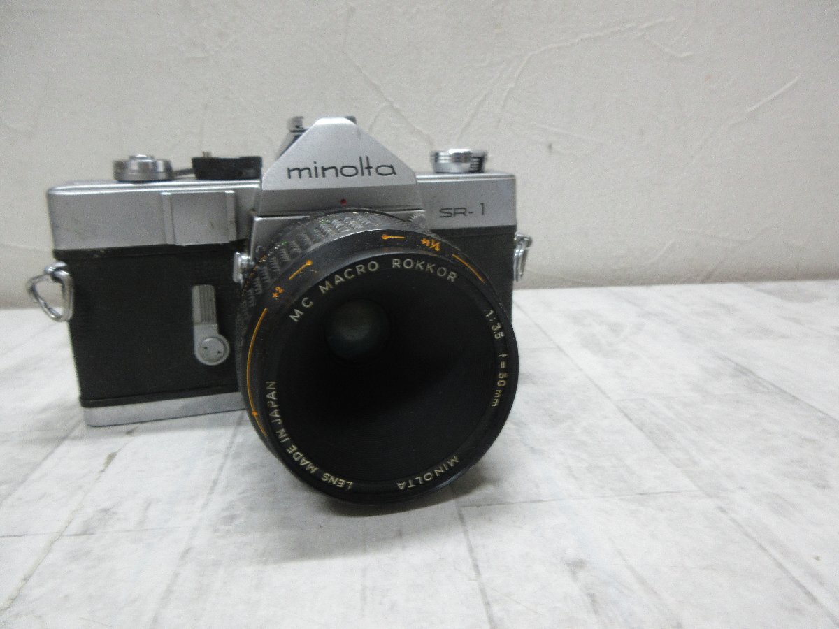 ミノルタ SR-1 一眼レフ フィルムカメラ　 1:1.7f=50mm ミノルタ SR-1 一眼レフ フィルムカメラ 1:1.7f=50mm Minolta SR-1s