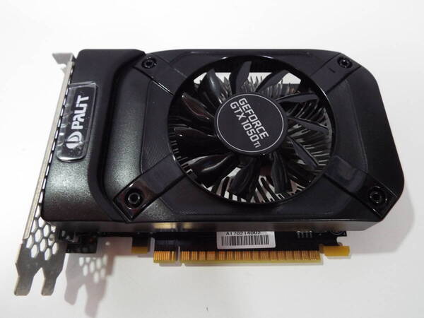 送料無料 Pait GeForce GTX1050 Ti 4GB STORMX NE5105T018G1-1070F 4GB ビデオカード PCIE グラボ グラフィックカード GPU
