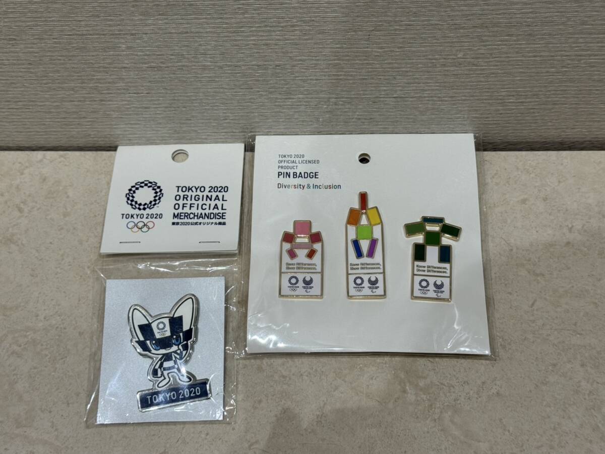 ❬未開封❭TOKYO2020ピンバッジ Yahoo!オークション -「東京 オリンピック バッジ」の落札相場