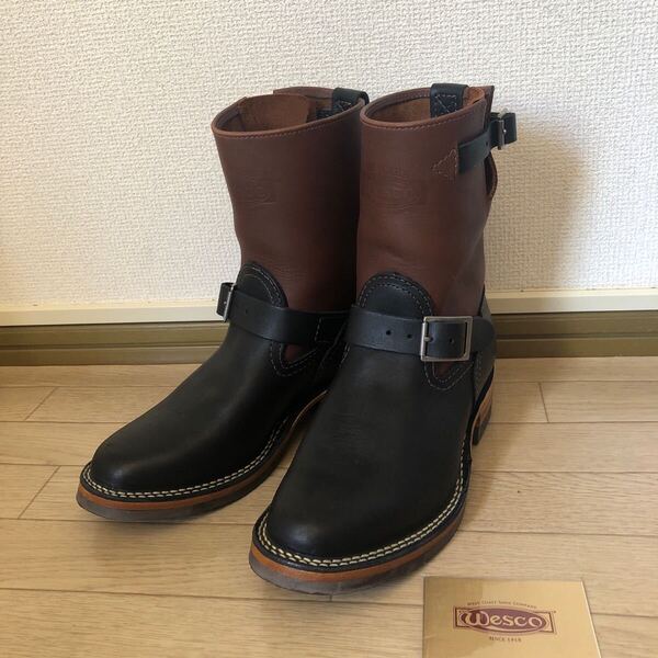 wesco boss 7D ブラック ナロー エンジニアブーツ ウエスコ ボス