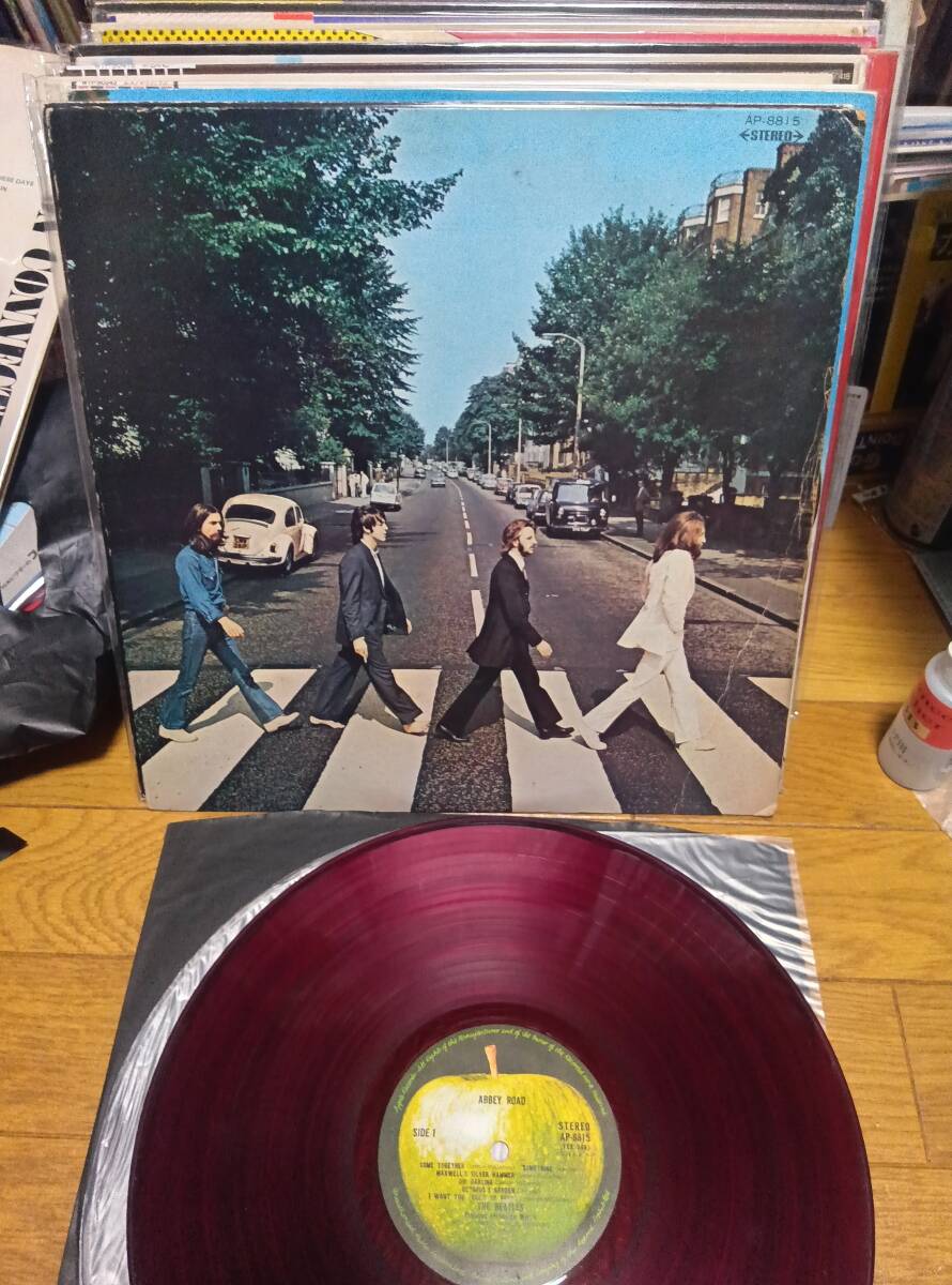 2025年最新】Yahoo!オークション -beatles abbey road 赤盤(B)の