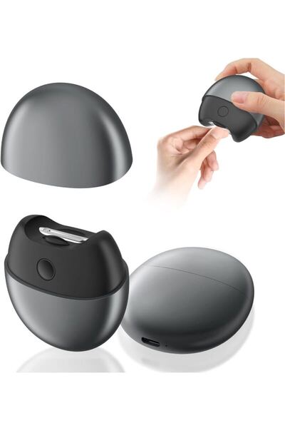 電動爪切り 電動つめきり 自動爪切り 電動爪削り 爪切り 電動 爪とぎ LEDライト Type-C充電式 可愛い 2段階スピード 爪傷防止