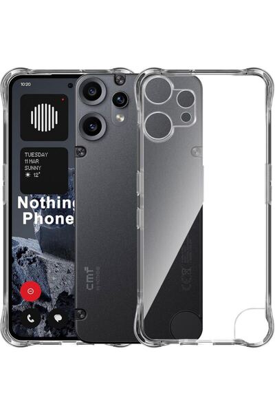 For Nothing CMF Phone 2 Pro ケース Mosasa クリア ソフトカバー 透明TPU レンズ保護 薄型 指紋防止 黄変防止
