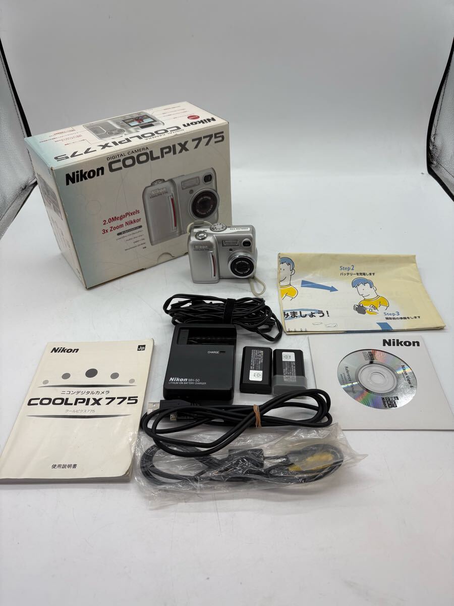 【動作確認済み】ニコン COOLPIX 775 オールドコンデジ デジカメ お得！】ニコン COOLPIX 775 オールドデジカメ オールドコンデジ