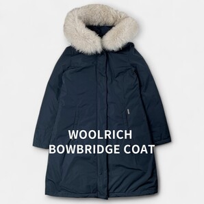 【美品】WOOLRICH ウールリッチ / BOWBRIDGE COAT ボウブリッジ ダウンコート / WWCPS2723D / フォックスファー / レディース アウター