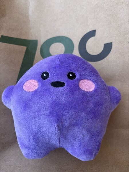 大阪関西万博限定 ドイツパビリオンマスコット サーキュラー ぬいぐるみ大 新色パープル