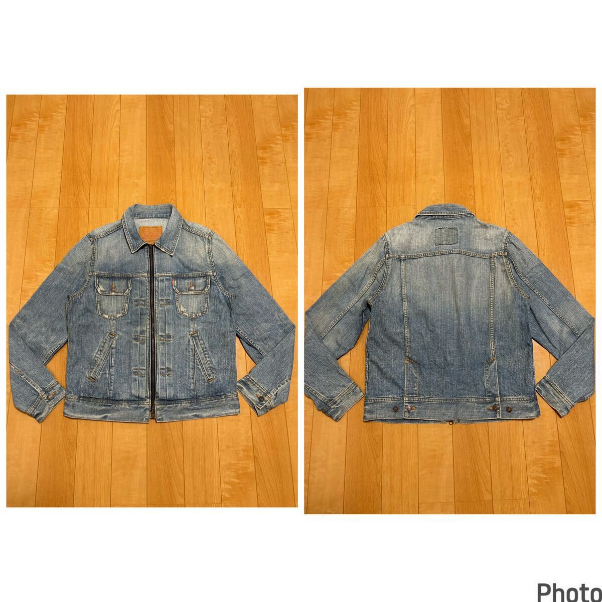Yahoo!オークション -「リーバイス ダメージ加工」(ジャケット