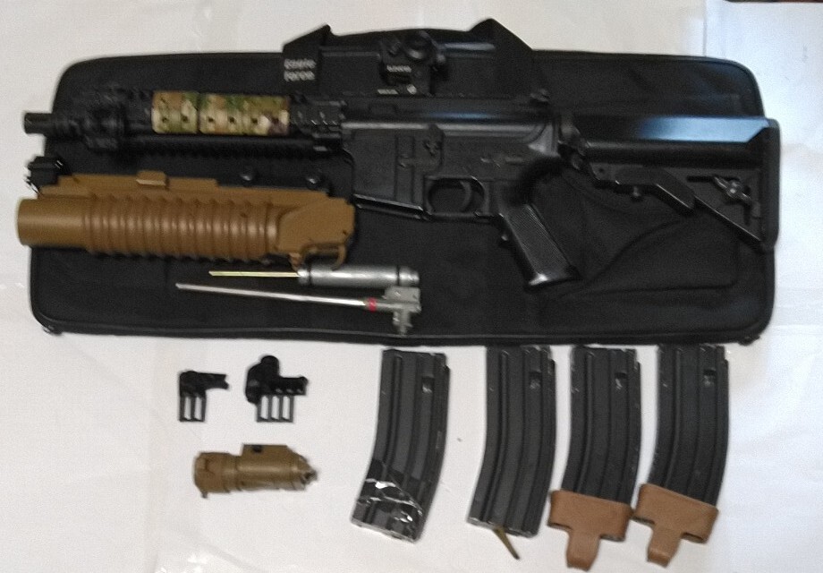 n*v様 【ジャンク品】東京マルイ M4 M203カスタム Yahoo!オークション -「次世代 m4 ジャンク」の落札相場・落札価格
