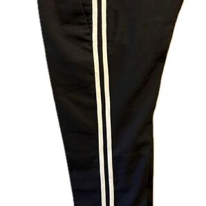 国内正規 18AW Neil Barrett TUXEDO ニールバレット タキシード サイドライン ウール スラックス トラウザーズ パンツ 黒 44 BPA245N 3227
