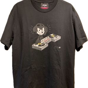 正規 22SS Neil Barrett ニールバレット × FELIX The CAT フェリックス ザ キャット DJ クルーネック Tシャツ 黒 M BJT071S S552S