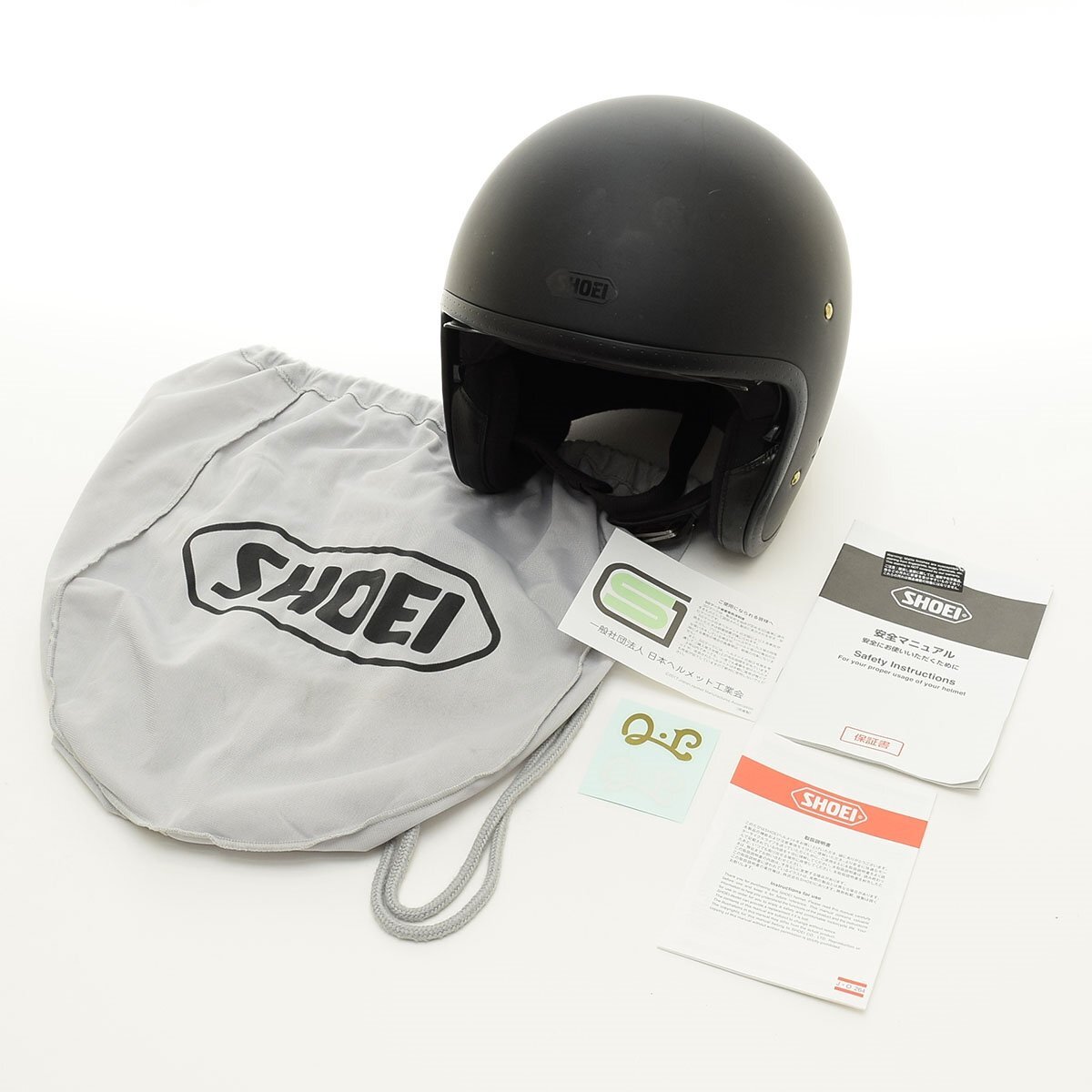 【ほぼ新品】SHOEI JO ヘルメット Lサイズ マットブラック 2025年最新】Yahoo!オークション -shoei j.o(Lサイズ)の中古品