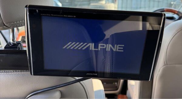 ALPINE 8インチ リアビジョンモニター PKG-M800V-BK アルパイン