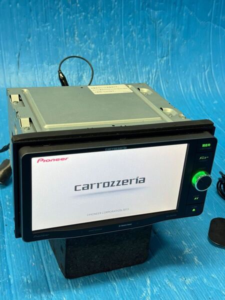 カロッツェリア メモリー ナビ AVIC-MRZ099WZP★CD/DVDビデオ/Bluetooth★動作品★配線付♪