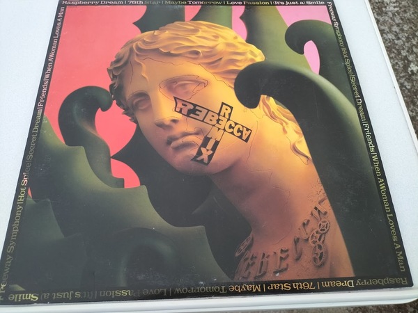 【見本盤(非売品)】レベッカ REMIX LPレコード(レベッカシール付き)