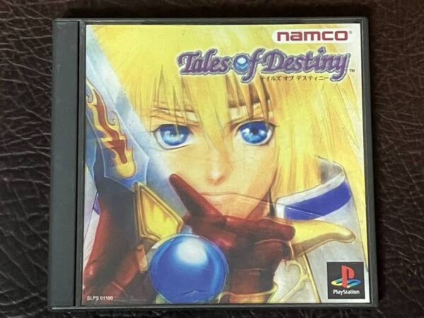 ★ 送料無料 PS1 RPG ★ テイルズ オブ ディスティニー Tales of Destiny 動作確認済 説明書付き ★