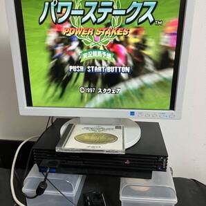 ★ 送料無料 PS1 競馬レース結果予想 ★ パワーステークス POWER STAKES 動作確認済 説明書付き ★