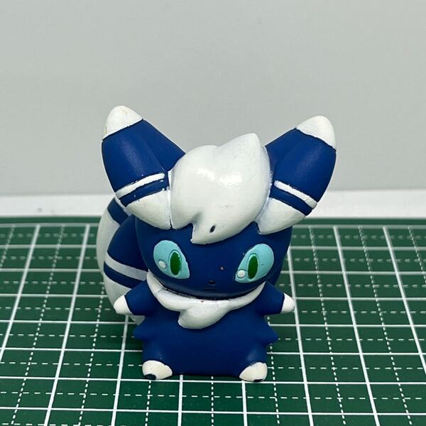 ニャオニクス:2407:フィギュア:指人形:ポケモンキッズ:ソフビ:Pokmon:レトロ:現状品