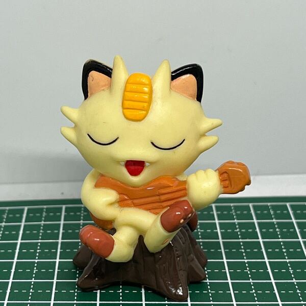 ニャース:2500:フィギュア:指人形:ポケモンキッズ:ソフビ:Pokmon:レトロ:現状品
