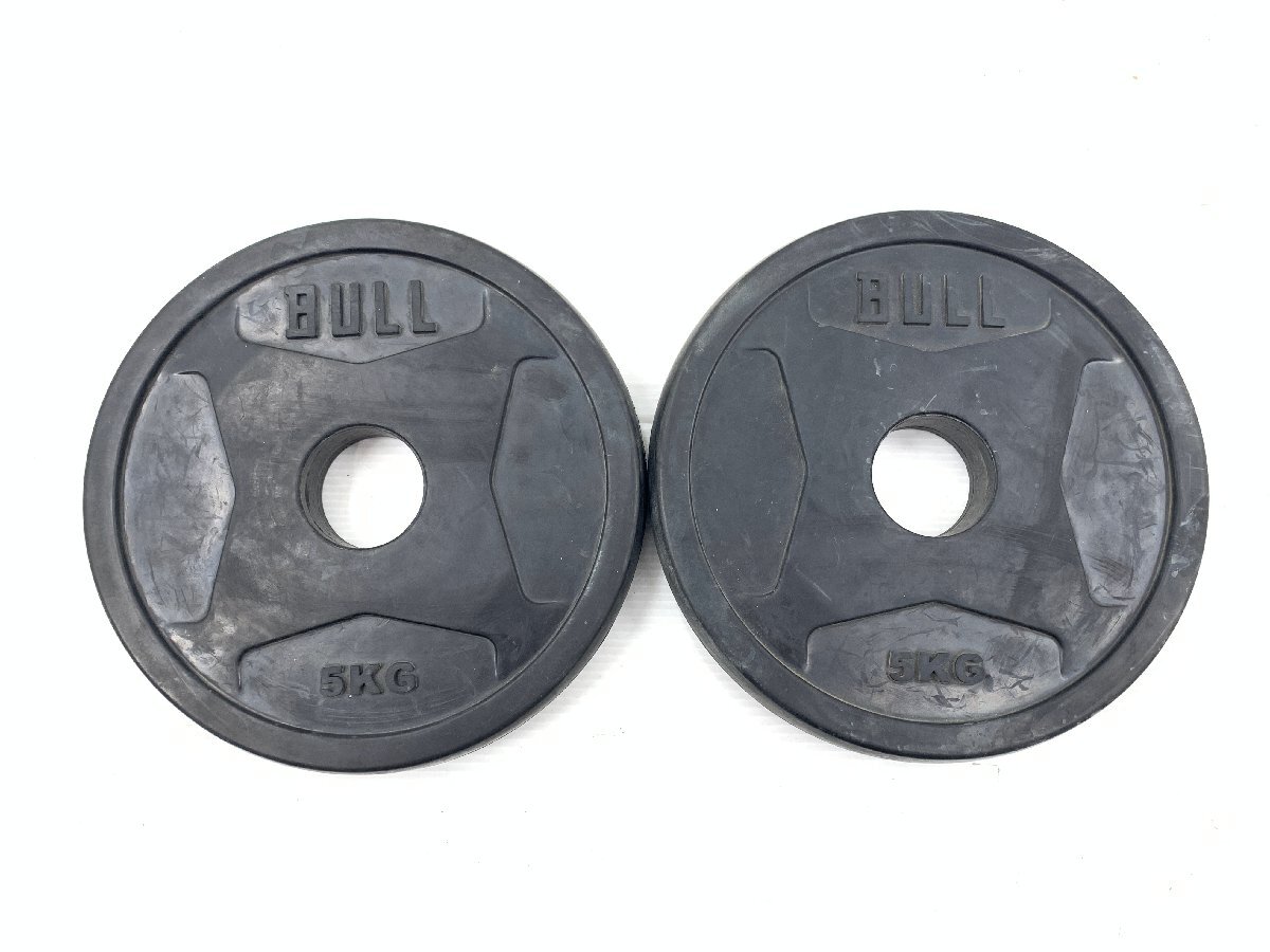BULLブル オリンピック プレート 15kg x 1枚 径50mm ② Yahoo!オークション -「bull プレート」(エクササイズ用品