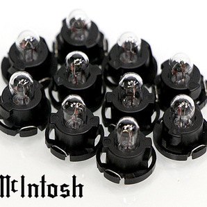 送料無料!McIntosh C200 フロントパネルランプ 電球 10個 社外品@C41/C42/MA6900/MA6500 他