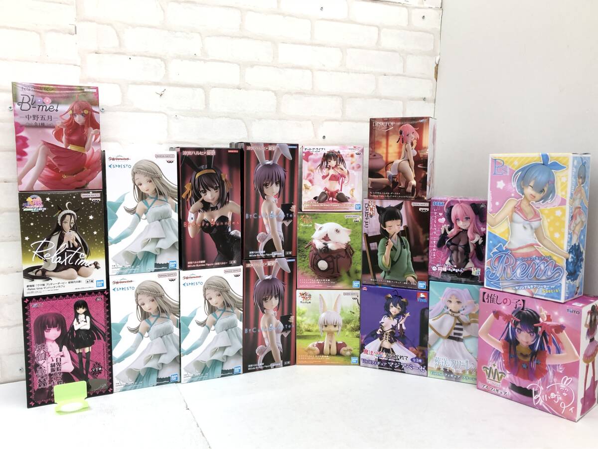 【新品　未開封】プライズフィギュアまとめ売り 新品未開封品 プライズフィギュア 24個まとめ売り - メルカリ