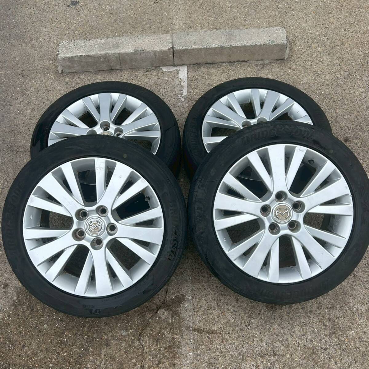 205/50R17 ヨコハマタイヤ 夏タイヤ マツダ純正ホイールセット 5穴 2025年最新】Yahoo!オークション -マツダ 純正 ホイール(タイヤ
