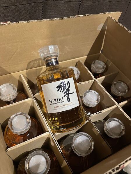 響ジャパニーズハーモニー700ml×1ケース 新品未開封 ホログラムシール付き! サントリー HIBIKI
