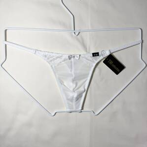 TM Collection コレクション ターキー NewT2M2 x Lace cute Tバック ビキニ サイズ:M ホワイト 474