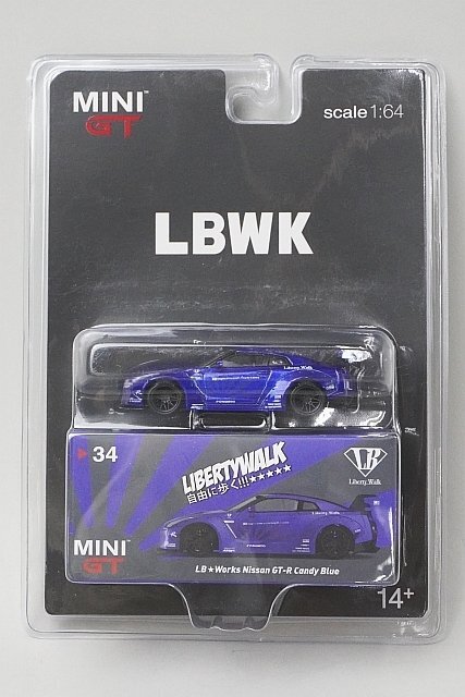 希少!LBWK MINI GT GT-R 2台セット Yahoo!オークション -「lb works gt-r」(ミニカー) の落札相場
