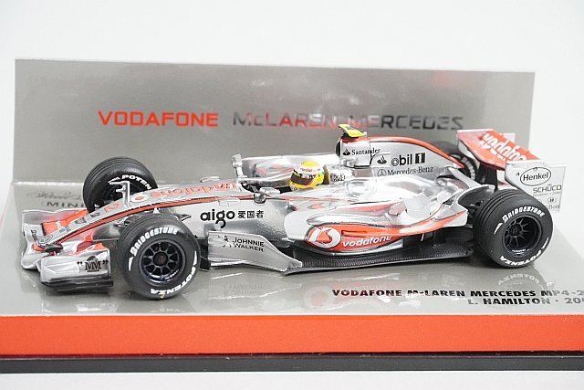 ミニチャンプス F1 マクラーレン MP4/22 ルイスハミルトン 1/43 Yahoo!オークション -「mp4-22」の落札相場・落札価格