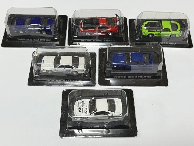 ⭐︎希少アオシマ 1/64 ドリ天ミニカー8台セット⭐︎ Yahoo!オークション -「ドリフト天国」(ミニカー) の落札相場